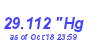 Milwaukee Weather Barometer Low Month