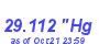 Milwaukee Weather Barometer Low Month