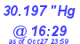 Milwaukee Weather Barometer Low Today