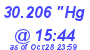 Milwaukee Weather Barometer Low Today