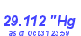 Milwaukee Weather Barometer Low Month