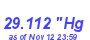 Milwaukee Weather Barometer Low Year