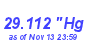 Milwaukee Weather Barometer Low Year