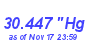 Milwaukee Weather Barometer High Month