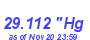 Milwaukee Weather Barometer Low Year