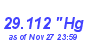 Milwaukee Weather Barometer Low Year