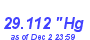 Milwaukee Weather Barometer Low Year