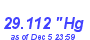 Milwaukee Weather Barometer Low Year