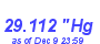 Milwaukee Weather Barometer Low Year