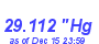 Milwaukee Weather Barometer Low Year