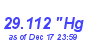 Milwaukee Weather Barometer Low Year