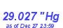 Milwaukee Weather Barometer Low Year