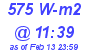 Milwaukee Weather Solar Radiation High Today