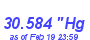 Milwaukee Weather Barometer High Year