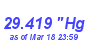 Milwaukee Weather Barometer Low Month