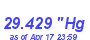 Milwaukee Weather Barometer Low Month