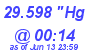 Milwaukee Weather Barometer Low Today