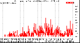 Milwaukee Weather Wind Speed<br>by Minute<br>(24 Hours) (New)