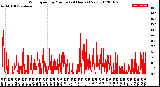 Milwaukee Weather Wind Speed<br>by Minute<br>(24 Hours) (New)