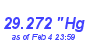 Milwaukee Weather Barometer Low Year