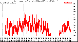 Milwaukee Weather Wind Speed<br>by Minute<br>(24 Hours) (New)