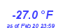 Milwaukee Weather Wind Chill Low Year