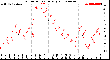 Milwaukee Weather Outdoor Temperature<br>Daily High