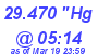 Milwaukee Weather Barometer Low Today