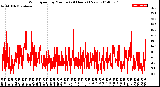 Milwaukee Weather Wind Speed<br>by Minute<br>(24 Hours) (New)