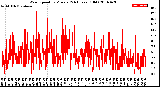 Milwaukee Weather Wind Speed<br>by Minute<br>(24 Hours) (Old)