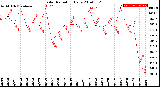 Milwaukee Weather Solar Radiation<br>Daily