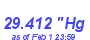 Milwaukee Weather Barometer Low Year