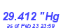 Milwaukee Weather Barometer Low Year