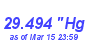 Milwaukee Weather Barometer Low Month