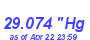 Milwaukee Weather Barometer Low Month