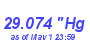 Milwaukee Weather Barometer Low Year