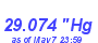 Milwaukee Weather Barometer Low Year