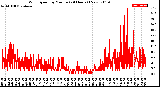 Milwaukee Weather Wind Speed<br>by Minute<br>(24 Hours) (New)