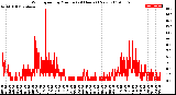 Milwaukee Weather Wind Speed<br>by Minute<br>(24 Hours) (New)