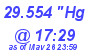 Milwaukee Weather Barometer Low Today