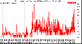 Milwaukee Weather Wind Speed<br>by Minute<br>(24 Hours) (New)