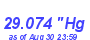 Milwaukee Weather Barometer Low Year