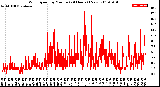 Milwaukee Weather Wind Speed<br>by Minute<br>(24 Hours) (New)