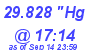 Milwaukee Weather Barometer Low Today