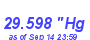 Milwaukee Weather Barometer Low Month