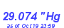 Milwaukee Weather Barometer Low Year