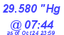 Milwaukee Weather Barometer Low Today