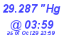 Milwaukee Weather Barometer Low Today