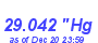 Milwaukee Weather Barometer Low Month