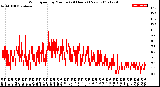 Milwaukee Weather Wind Speed<br>by Minute<br>(24 Hours) (New)